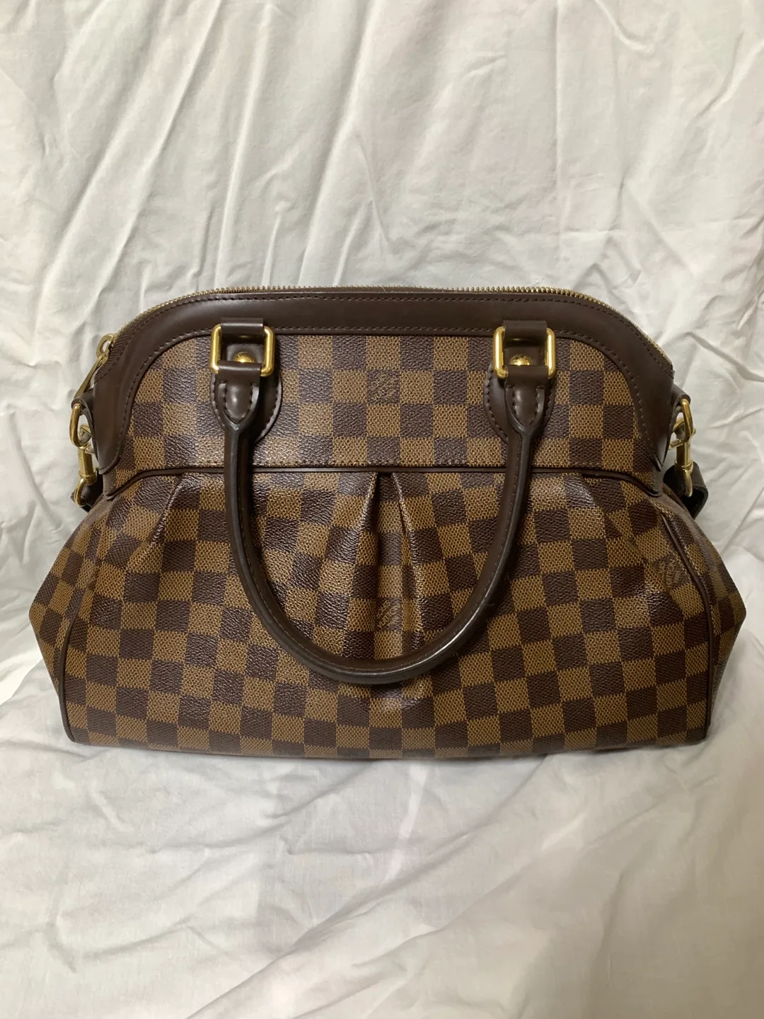 루이비통 다미에 에벤 캔버스 트레비 토트백 명품백 중고명품