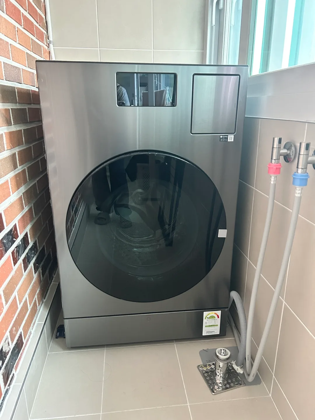 삼성 BESPOKE AI 콤보 세탁기 (25 kg + 15 kg)