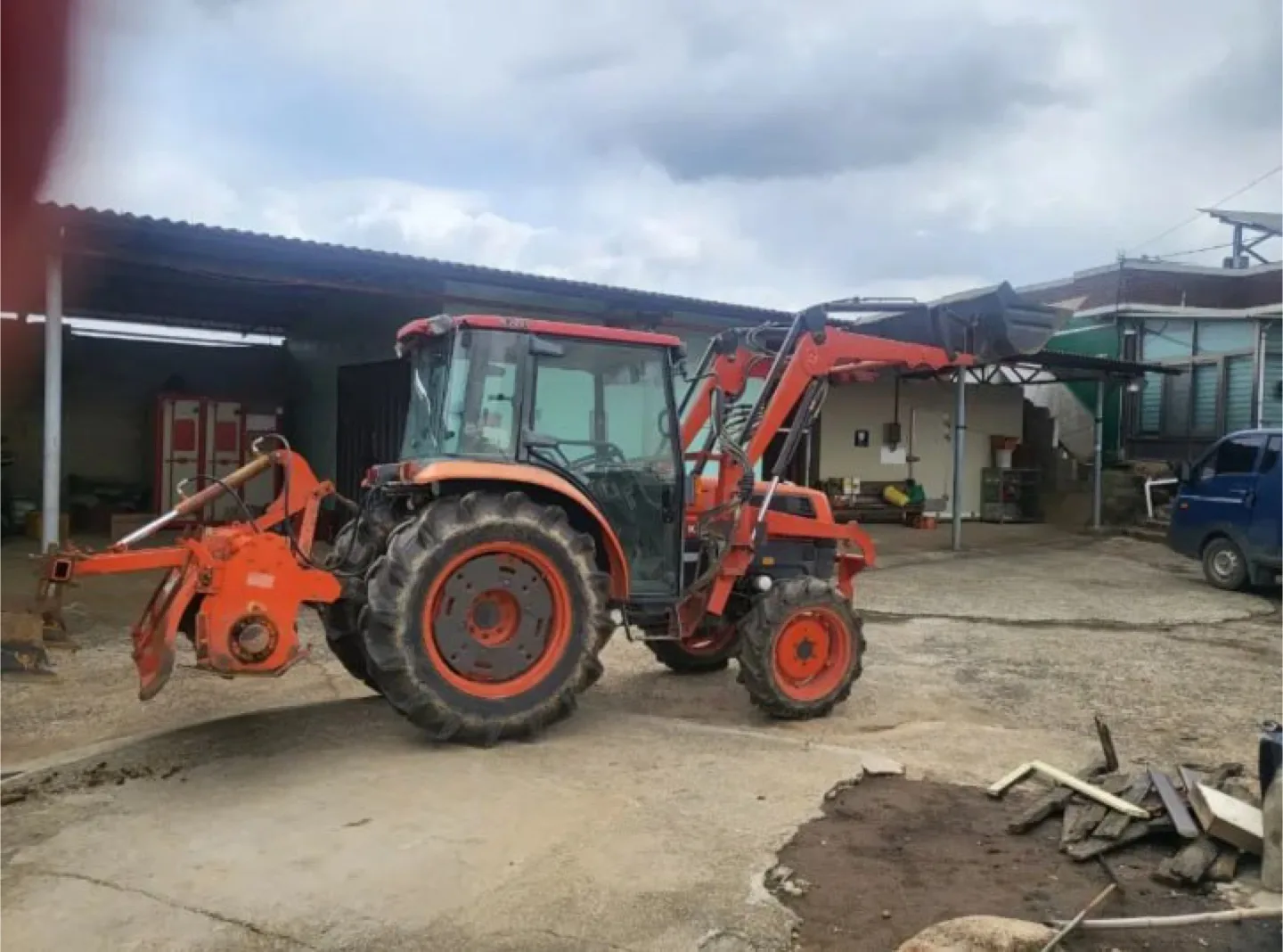 중고 농기계 트랙터(구보다 L500)