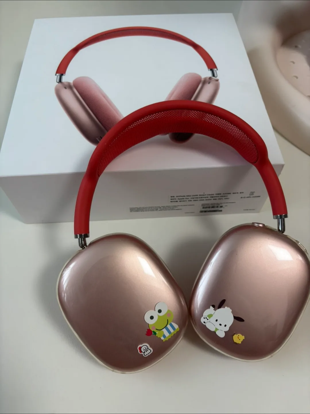 에어팟 맥스 핑크