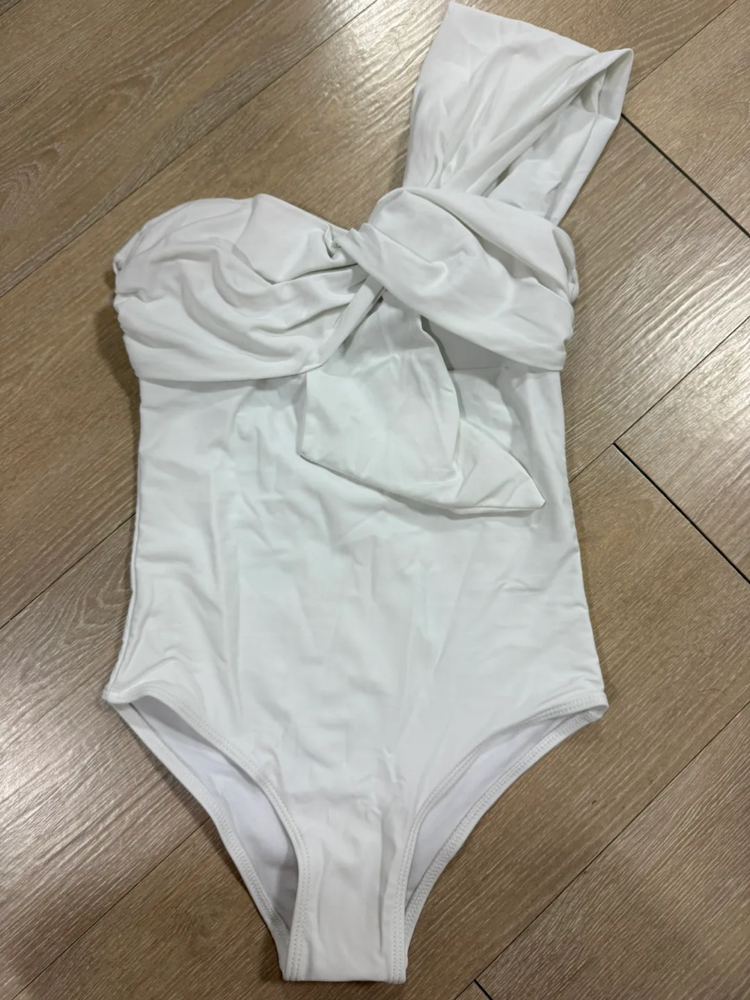 원숄더 웨딩 수영복