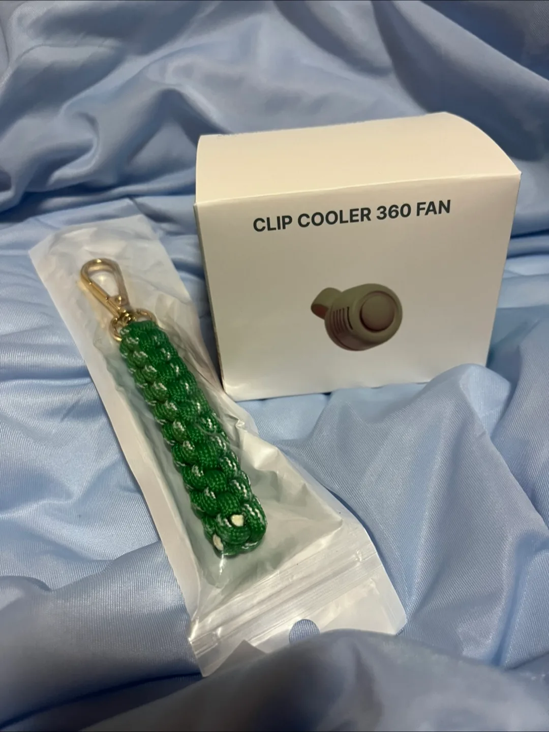 모어드 클립 쿨러 360도 미니 선풍기(미개봉)