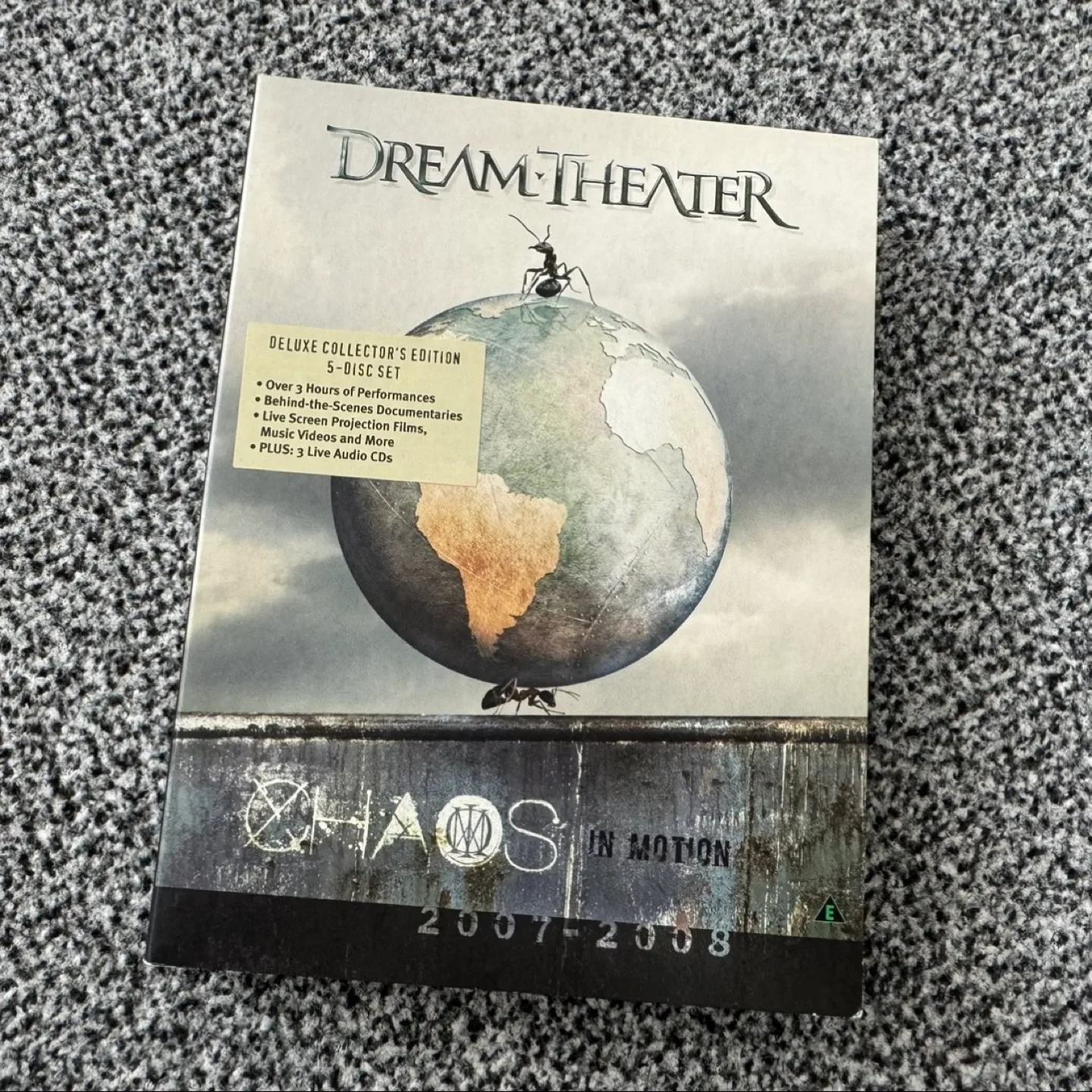 [중고A급] Dream Theater 드림시어터 Chaos in motion 5CD