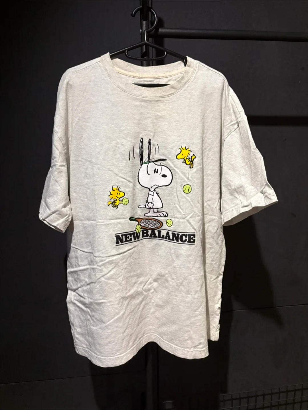 [중고]뉴발란스X스누피 남성반팔(XL)