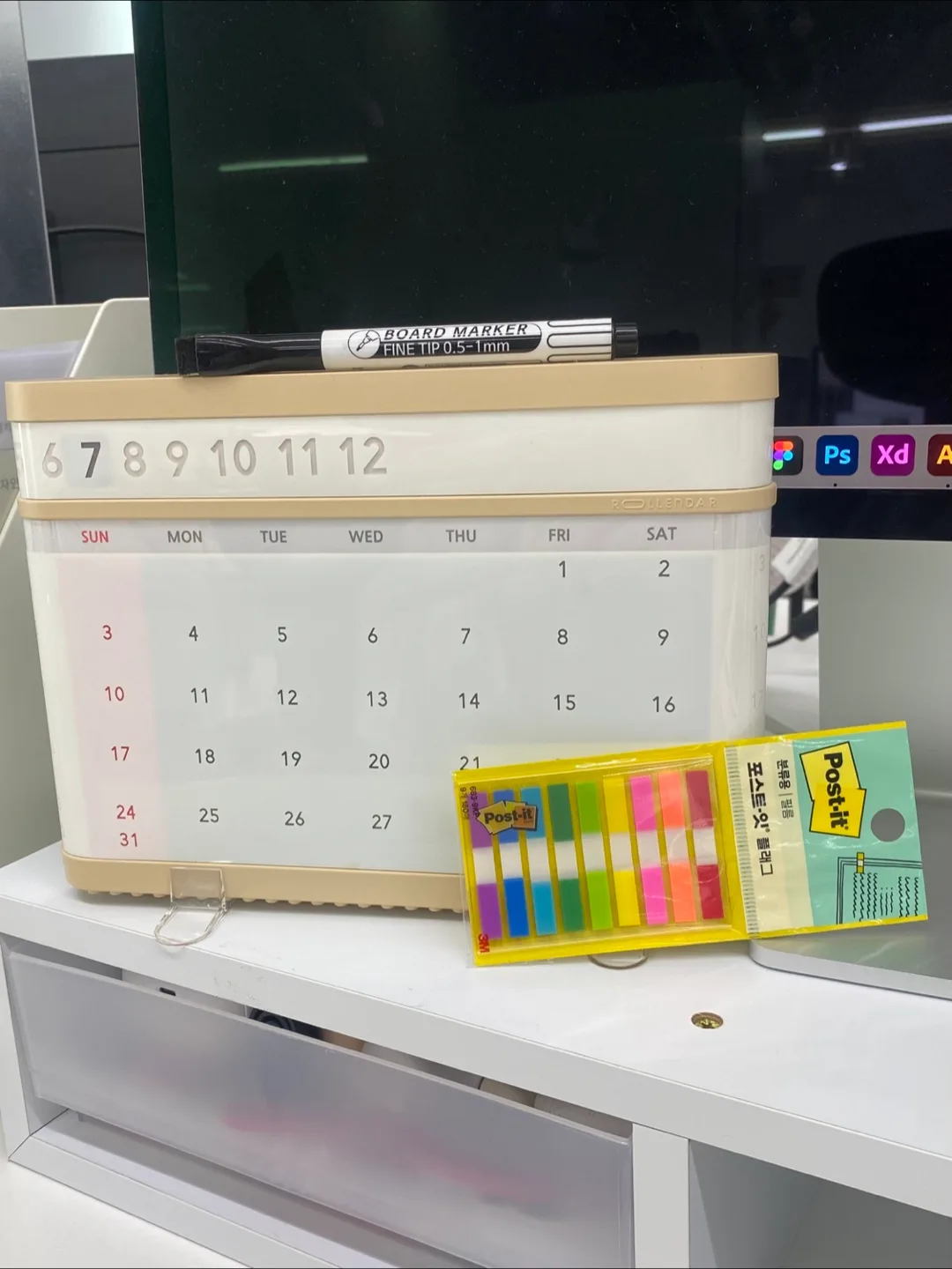 [중고] 롤린더 만년달력 레고호환