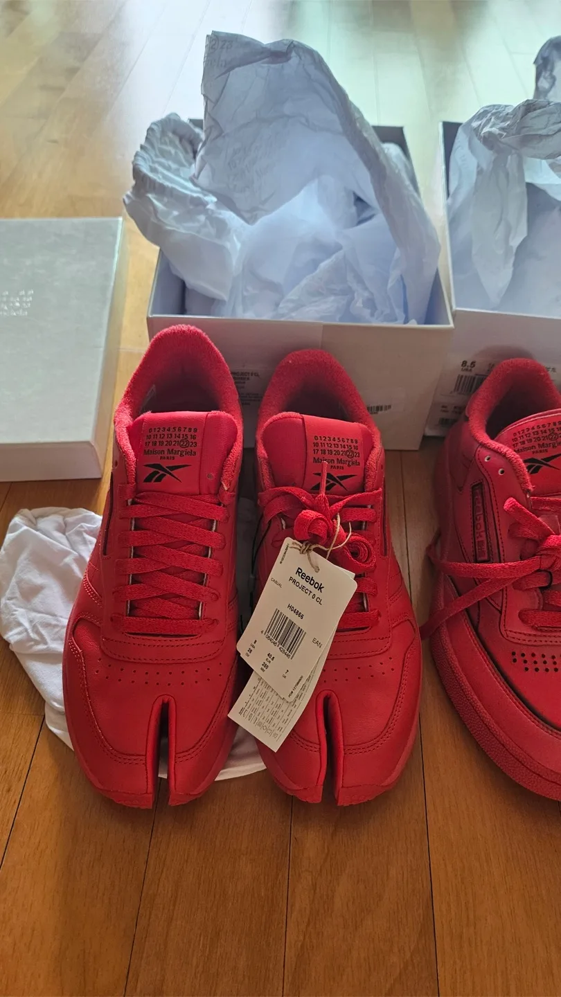 마르지엘라 리복 타비 슈즈 스니커즈 신발 정품 신품