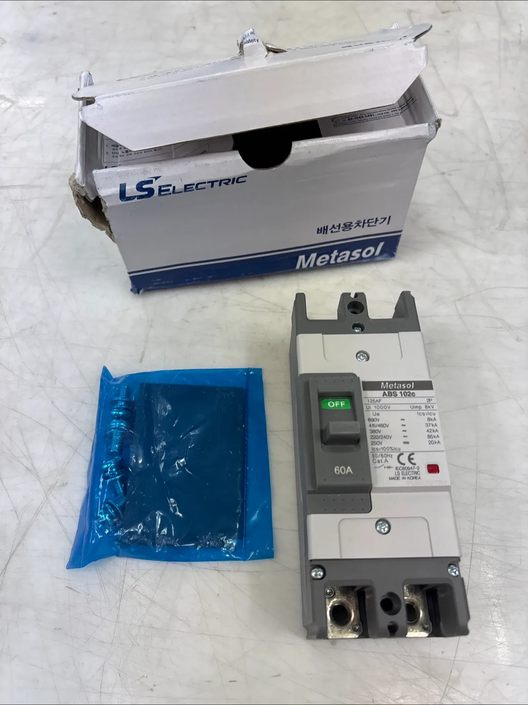(중고)LS 차단기 ABS 102c 60A