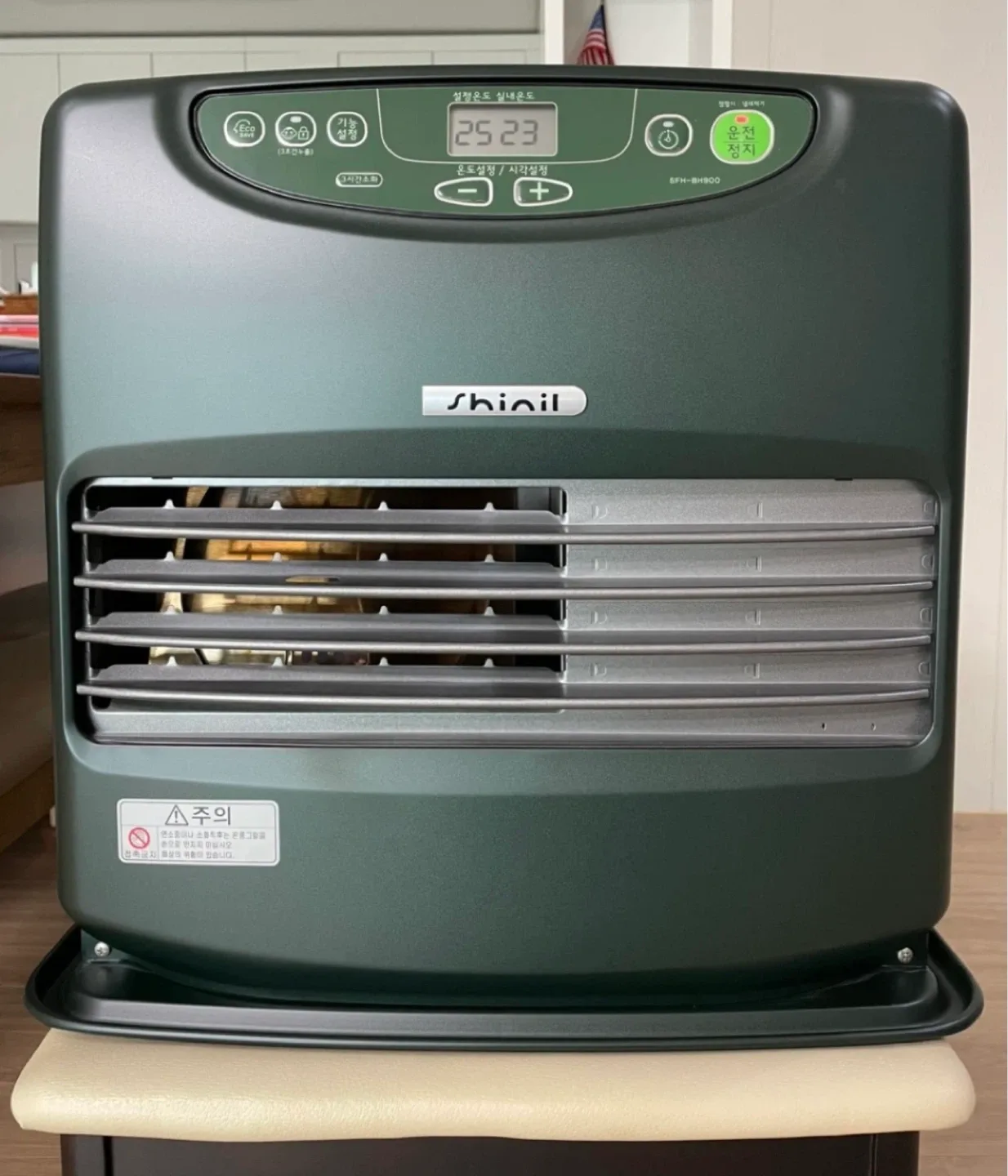 신일 팬히터 900 카키색 판매 (중고)