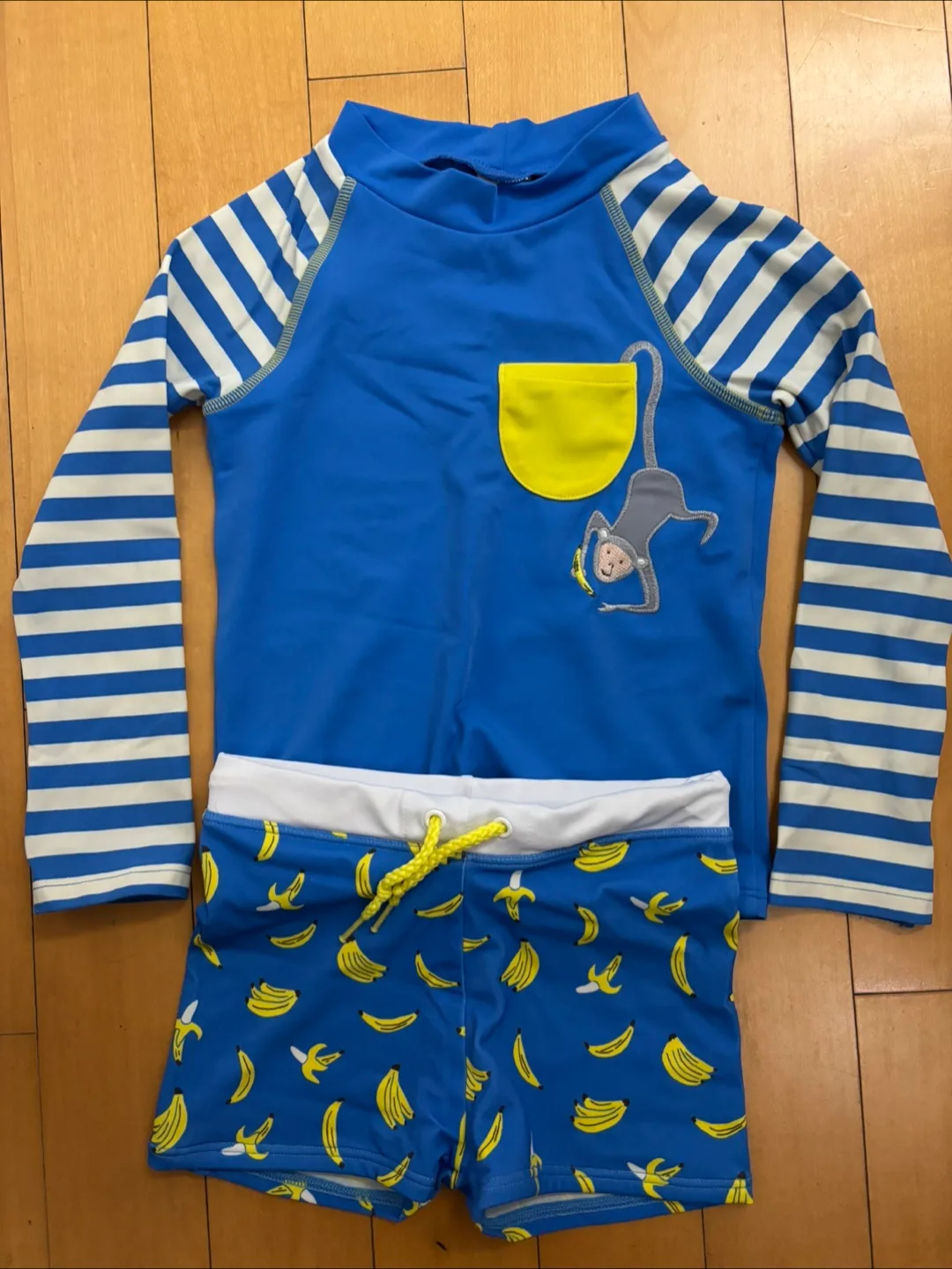 베이비보덴 아동 래쉬가드 수영복 + 수영모 3-4Y