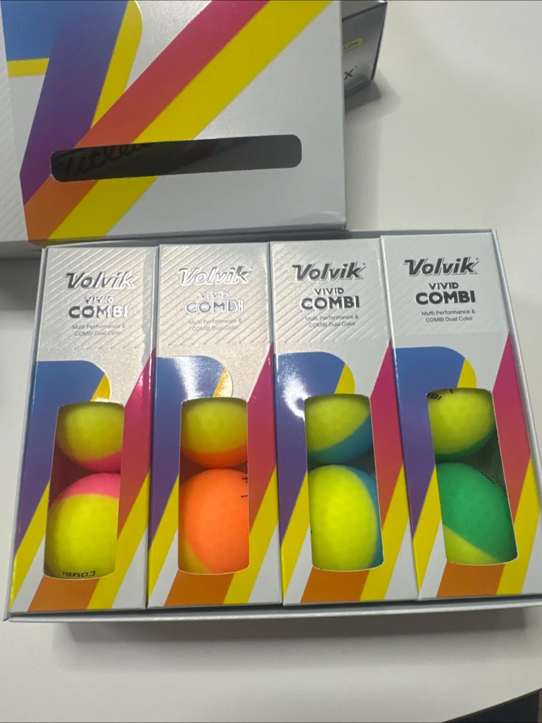 볼빅 비비드 콤비 골프공