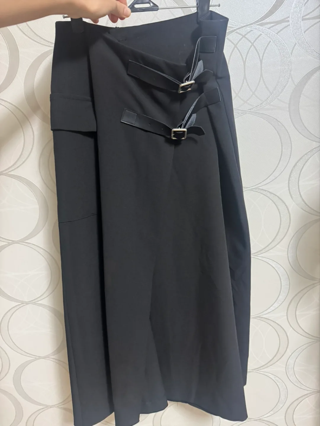 블랙 버클 치마🖤