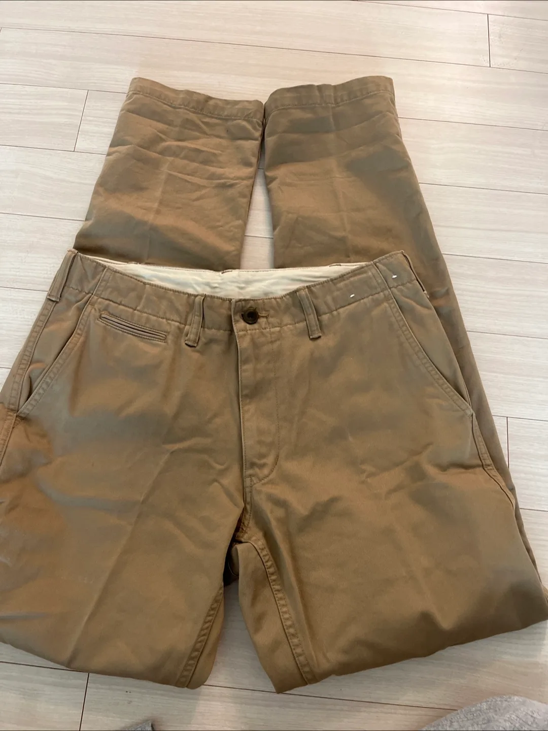 유니클로 면팬츠 허리단면 42