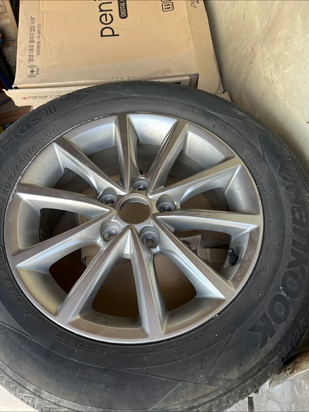 중고 타이어 (소나타)