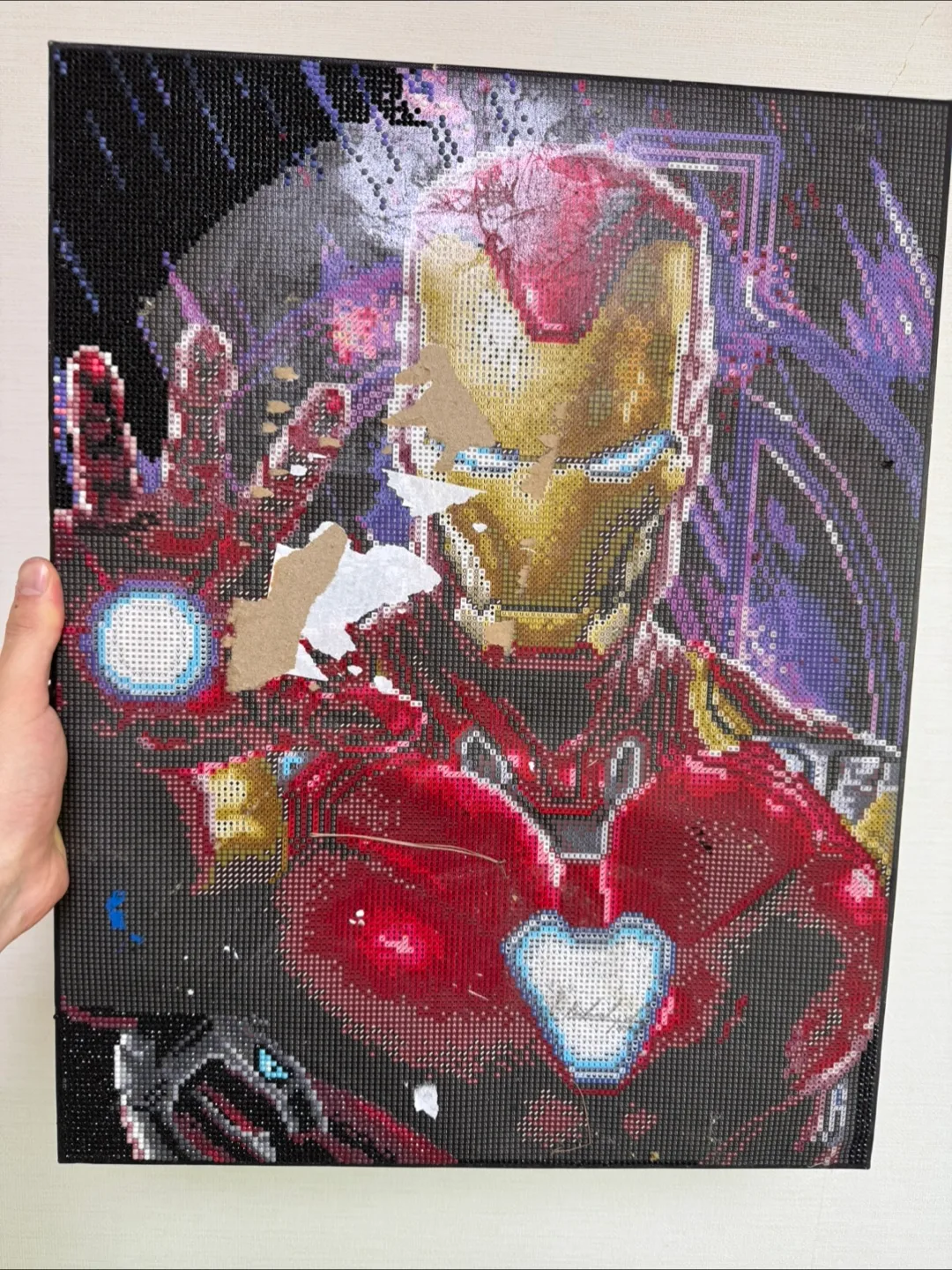 아이언맨 다이아몬드 페인팅