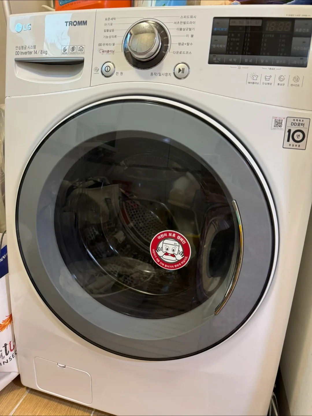 LG 트롬 DD 인버터 세탁기