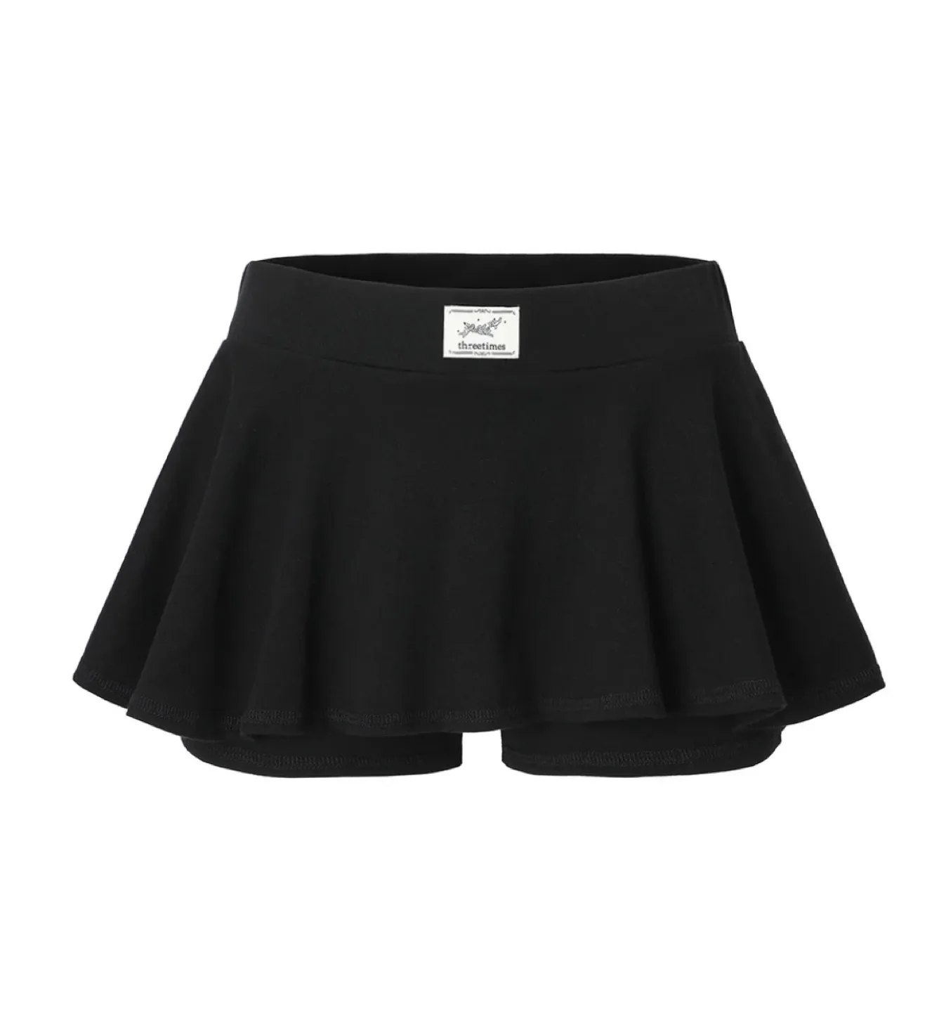 쓰리타임즈 threetimes 미니스커트 치마바지 테니스스커트 알로요가