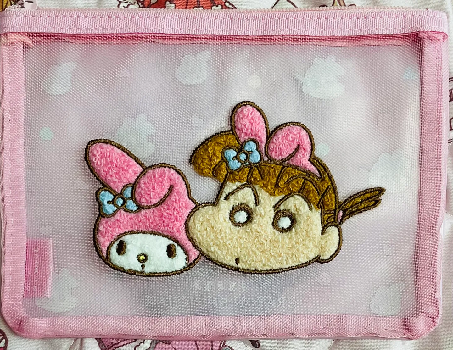 마이멜로디 유리 콜라보 파우치