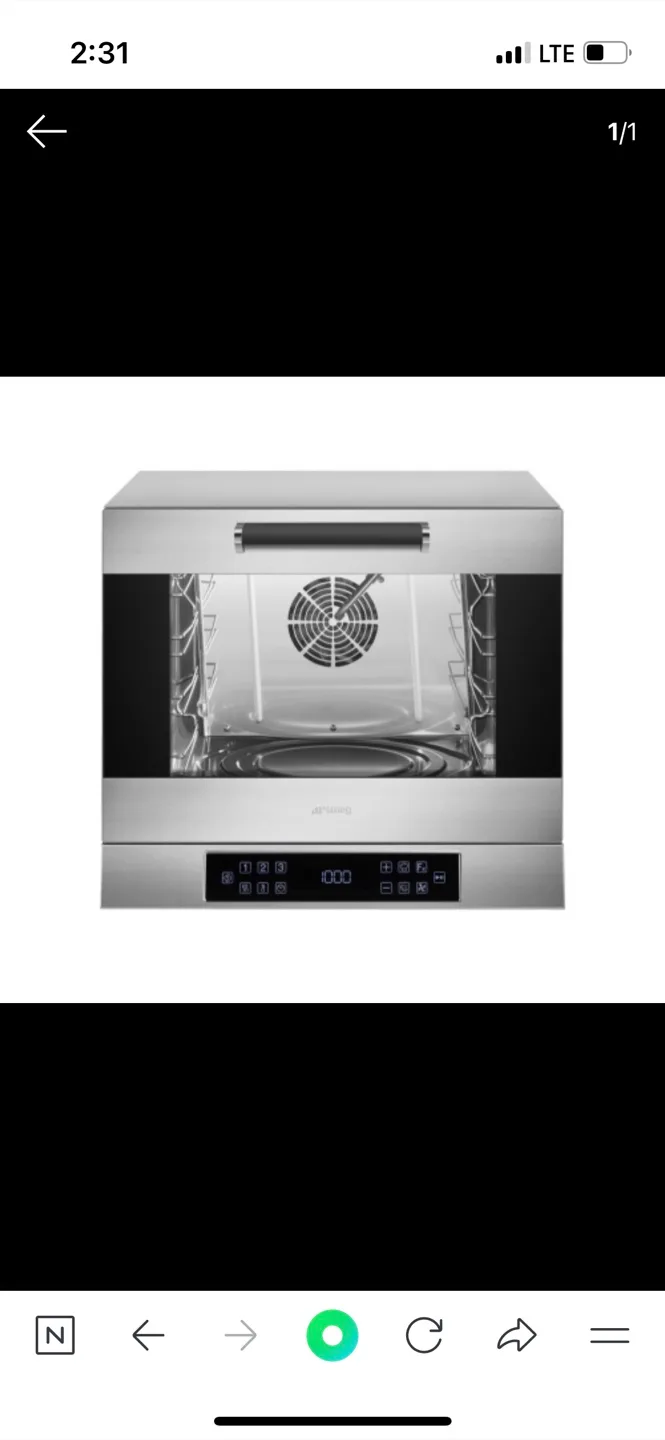 스메그 오븐 (alfa43xe1hdsk) 중고판매