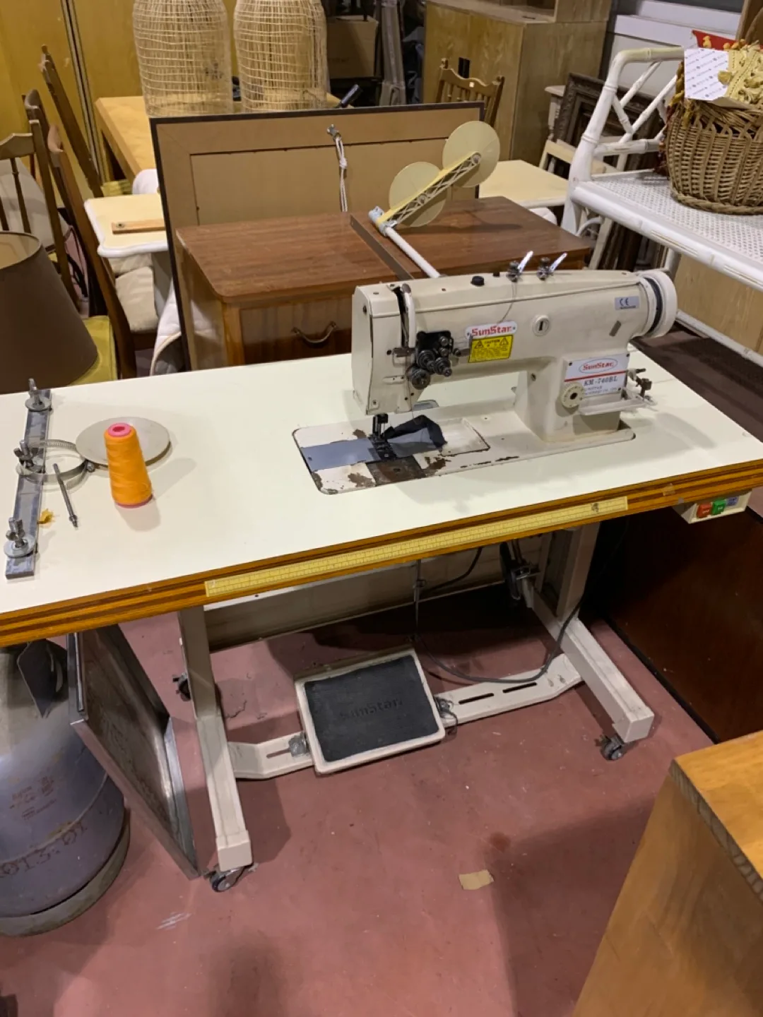 썬스타 공업용미싱 KM-740BL