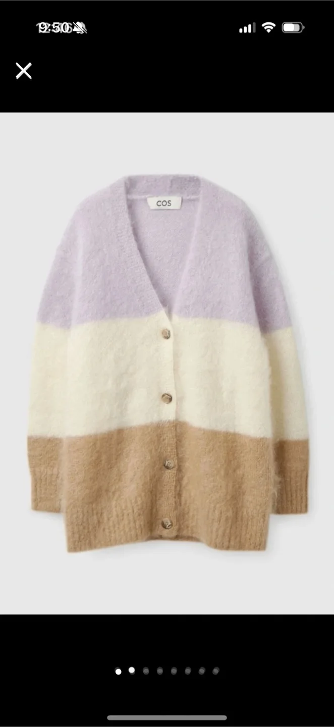 [중고]COS 코스 모헤어 가디건 (size : M)