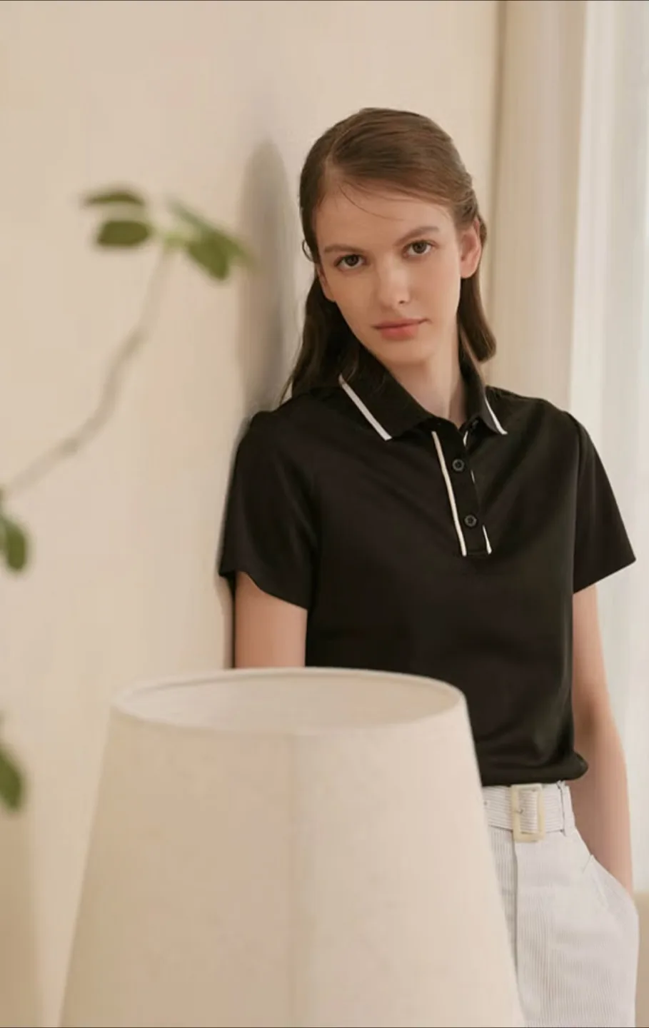 마이플로우 여성반팔카라티셔츠 (새상품)