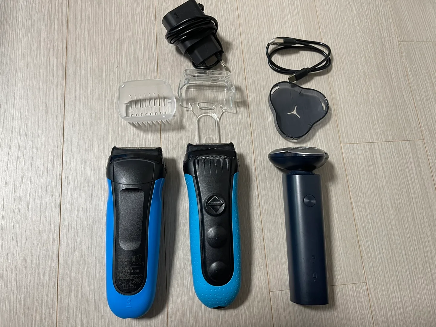 (중고)브라운 면도기 3040s + 310s + 샤오미 s101