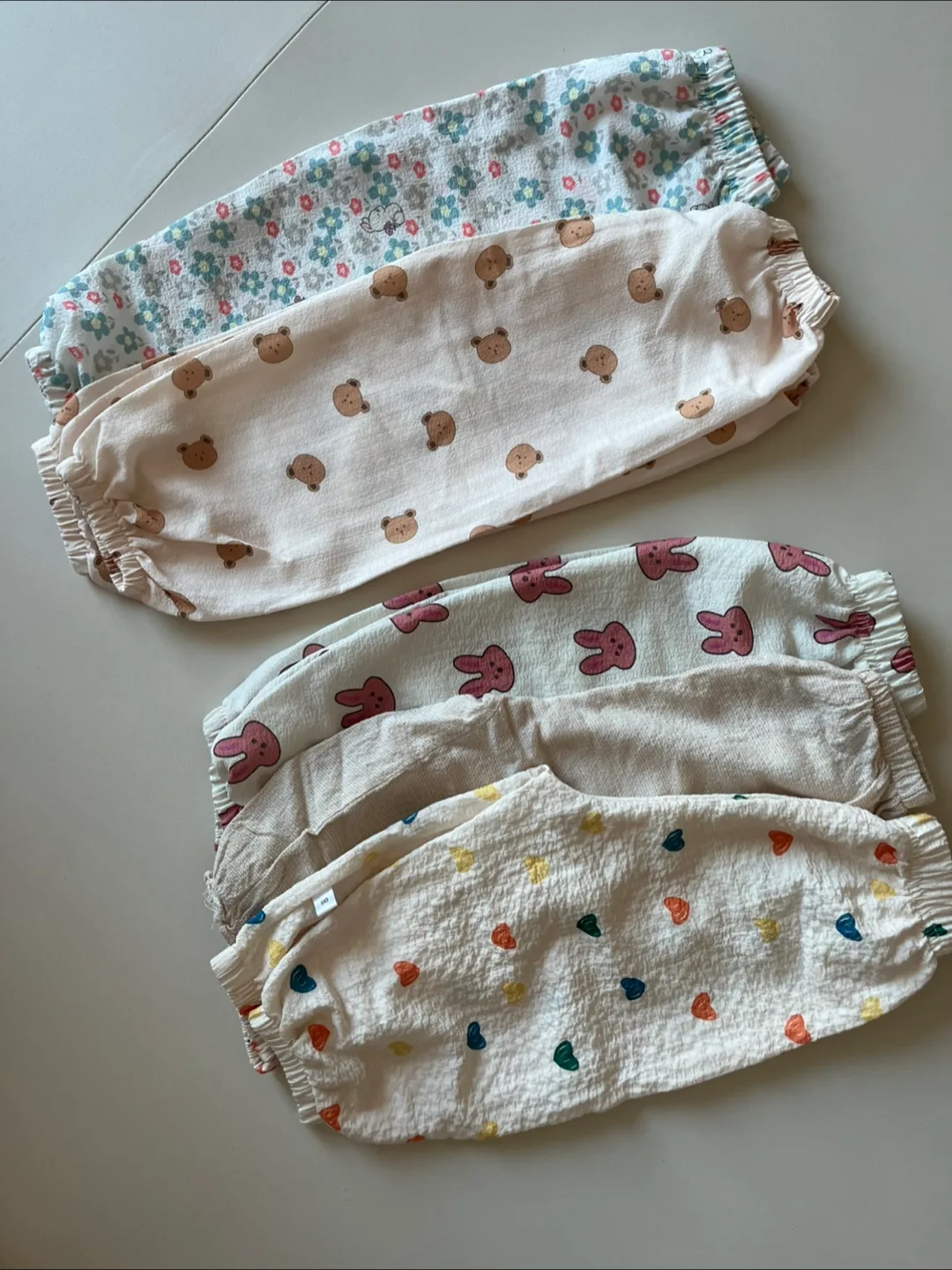 아기 고쟁이바지 일괄 5개