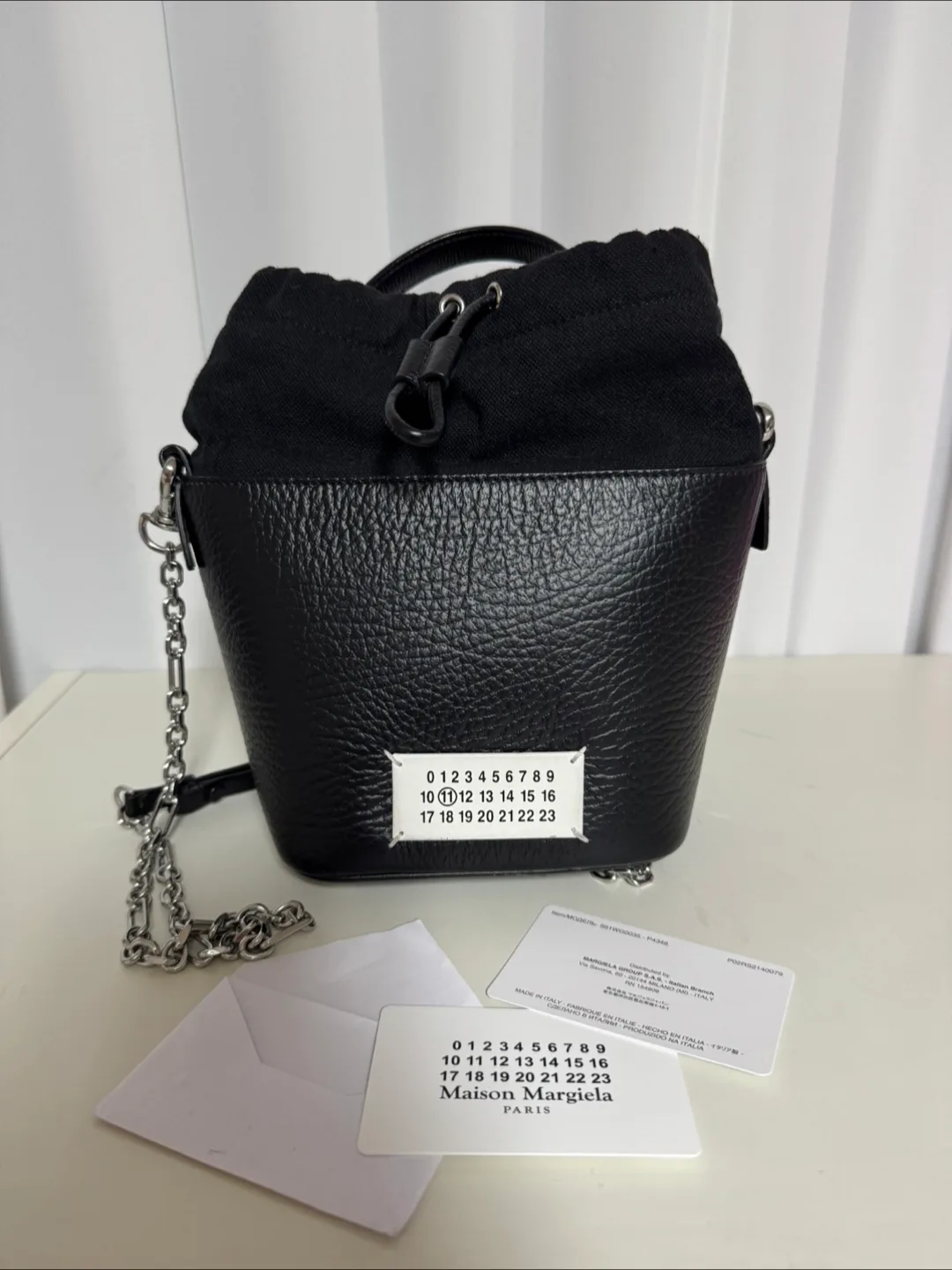 메종 마르지엘라 버킷백 판매합니다🫧🖤