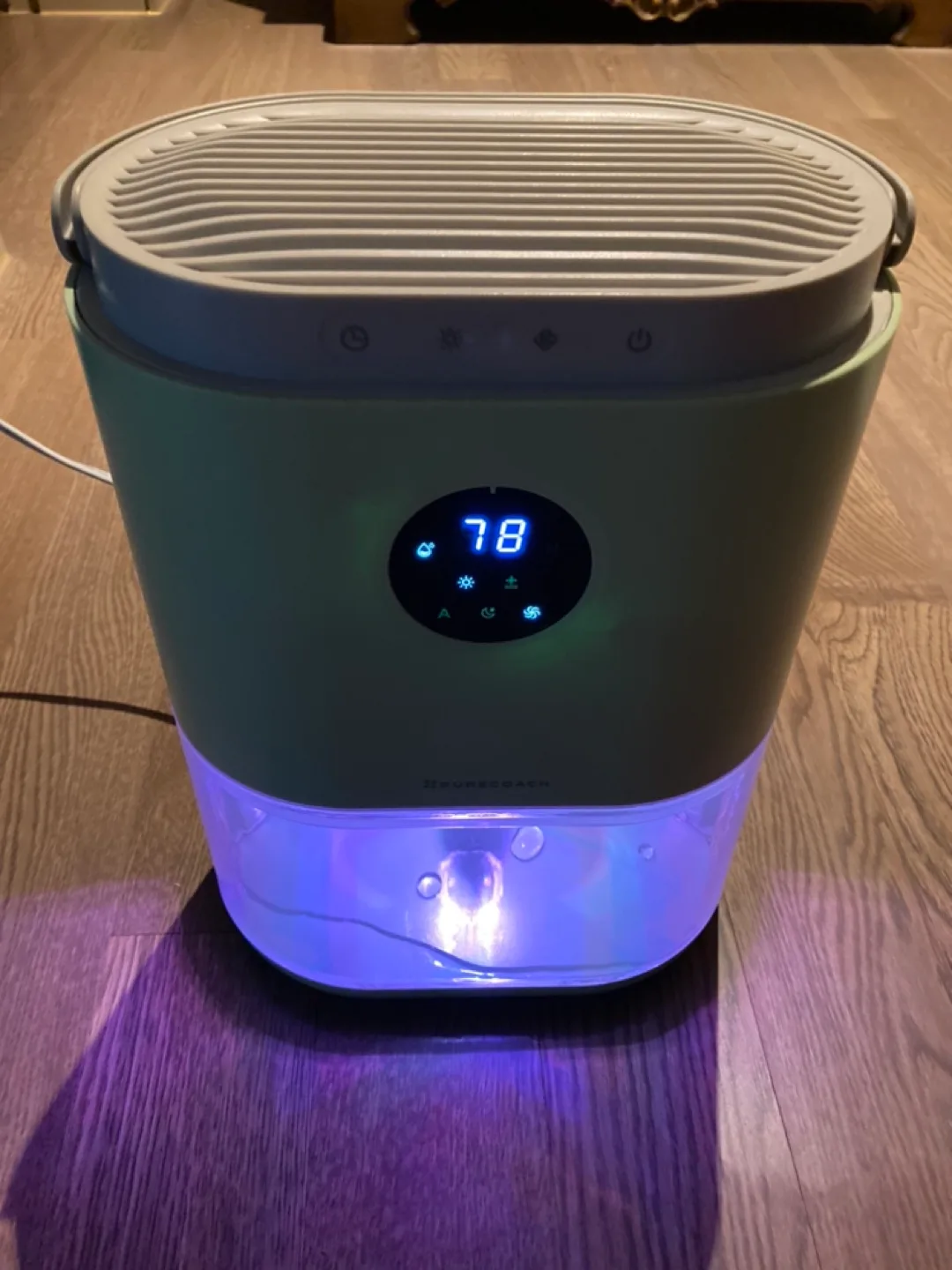 미니 제습기 LED 무드등 (퓨어코치 제습기)