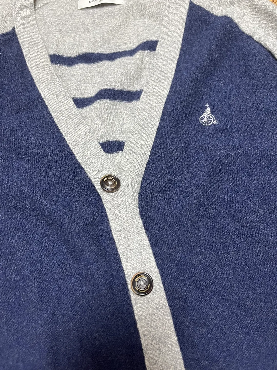 빈폴 남성 스트라이프 가디건