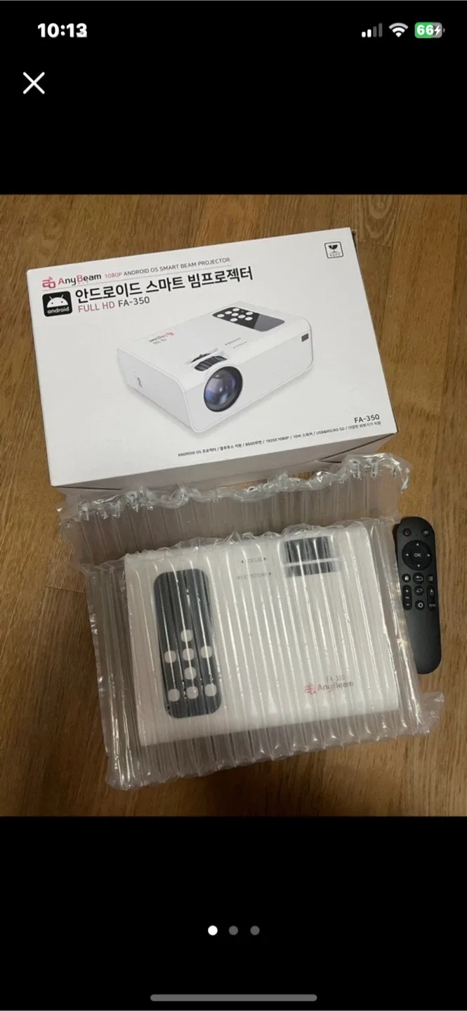 애니빔 안드로이드 스마트 빔프로젝터 FULL HD FA-350