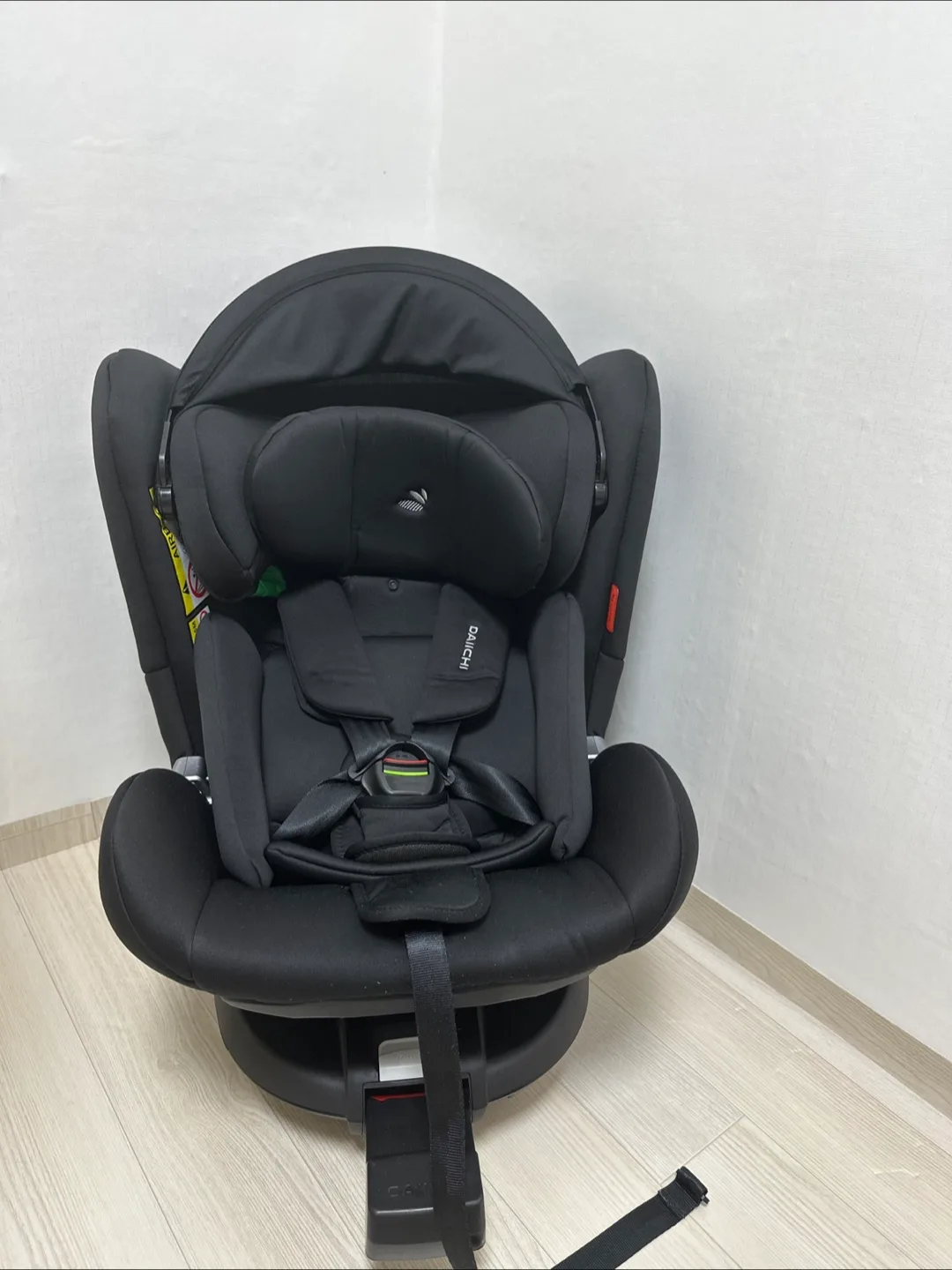 다이치 블랙 카시트 아이소픽스/360도 회전/전연령