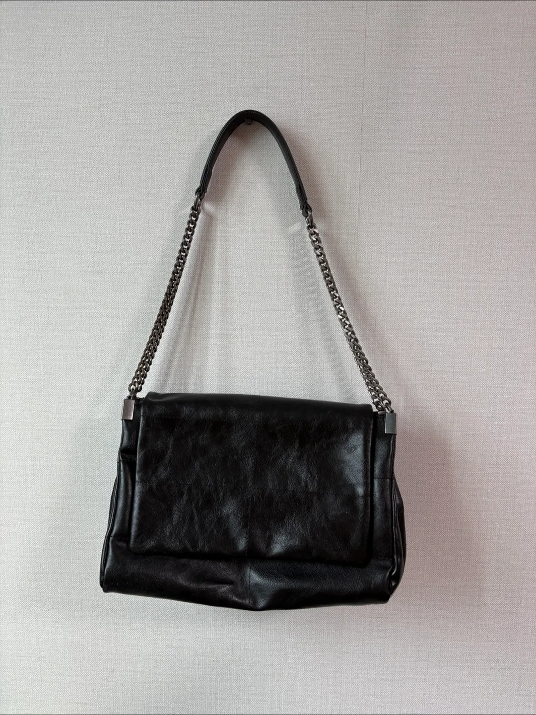 ZARA 블랙 체인 숄더백