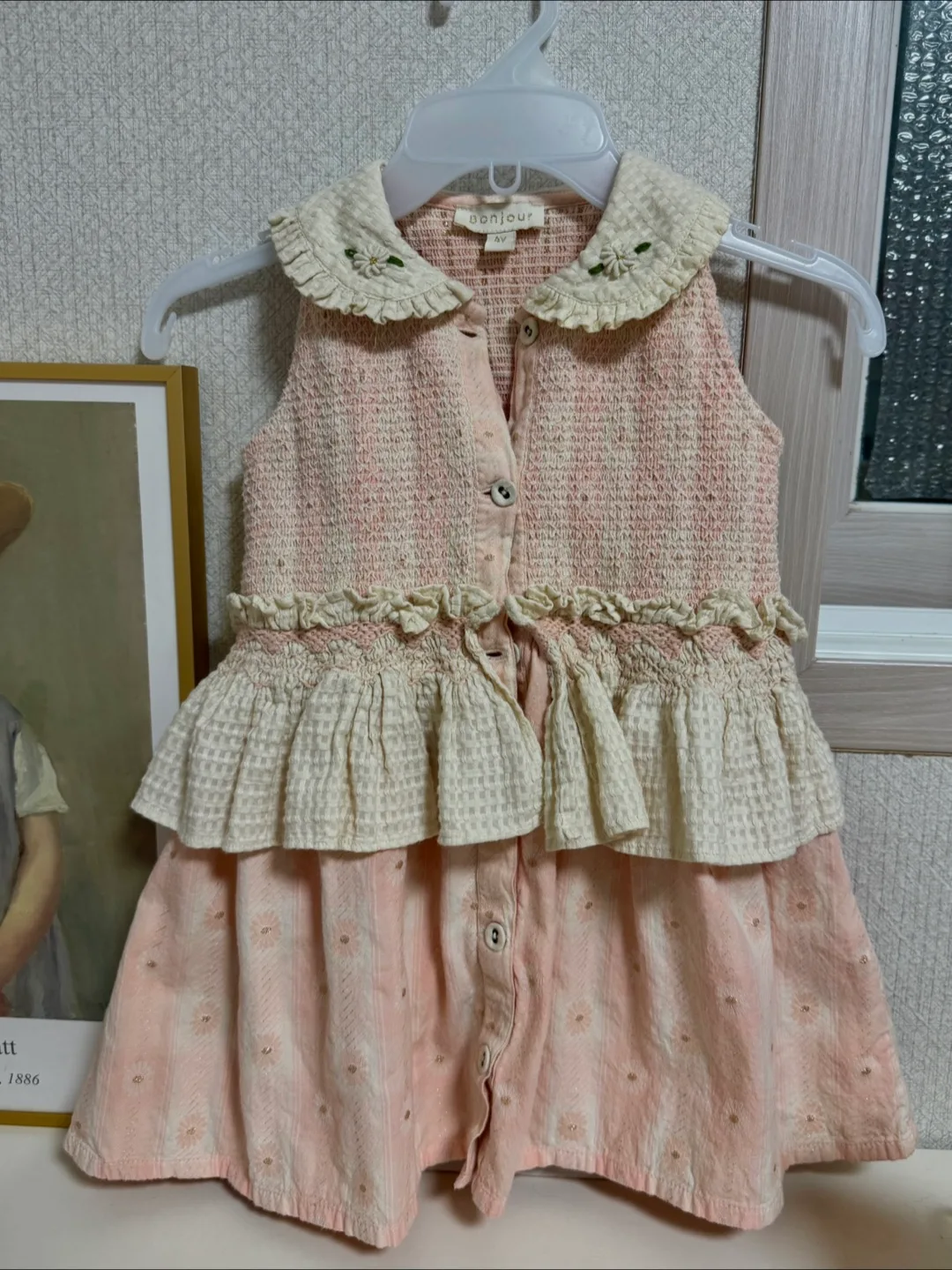 봉주르 다이어리 4y 원피스 판매합니다🩷