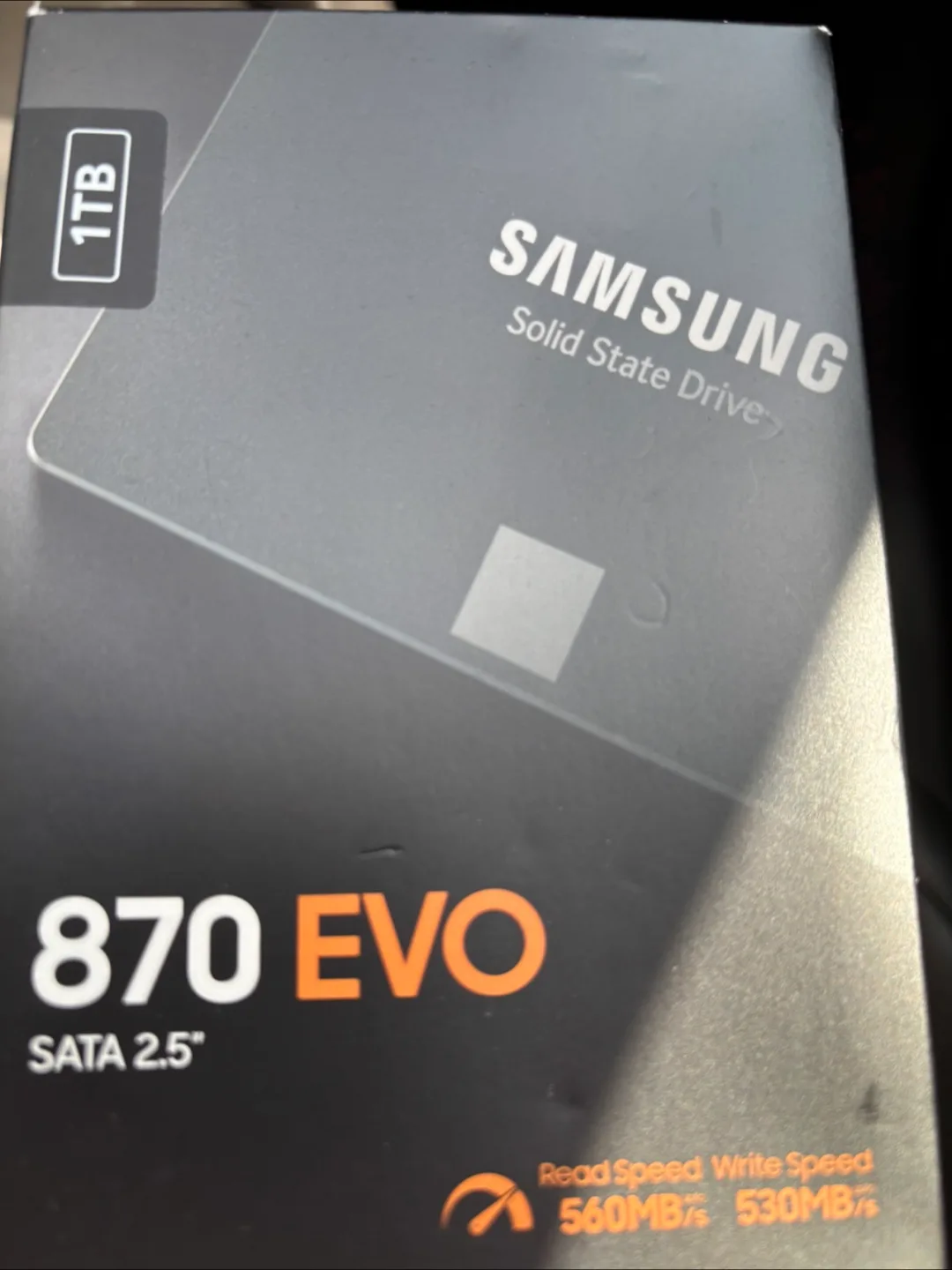 미개봉>삼성 870 EVO 1TB SSD