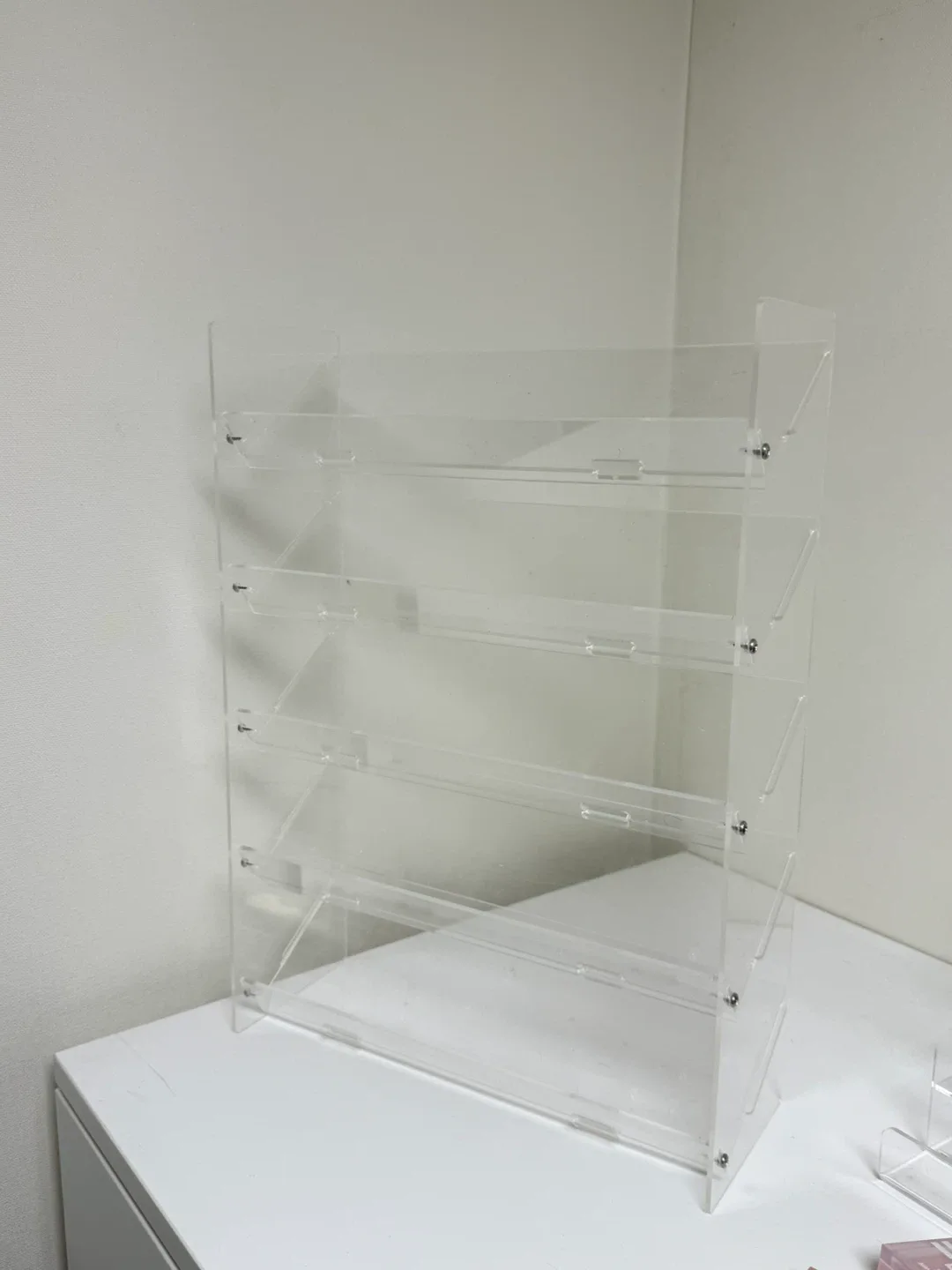 5층 투명 아크릴 화장품 정리대