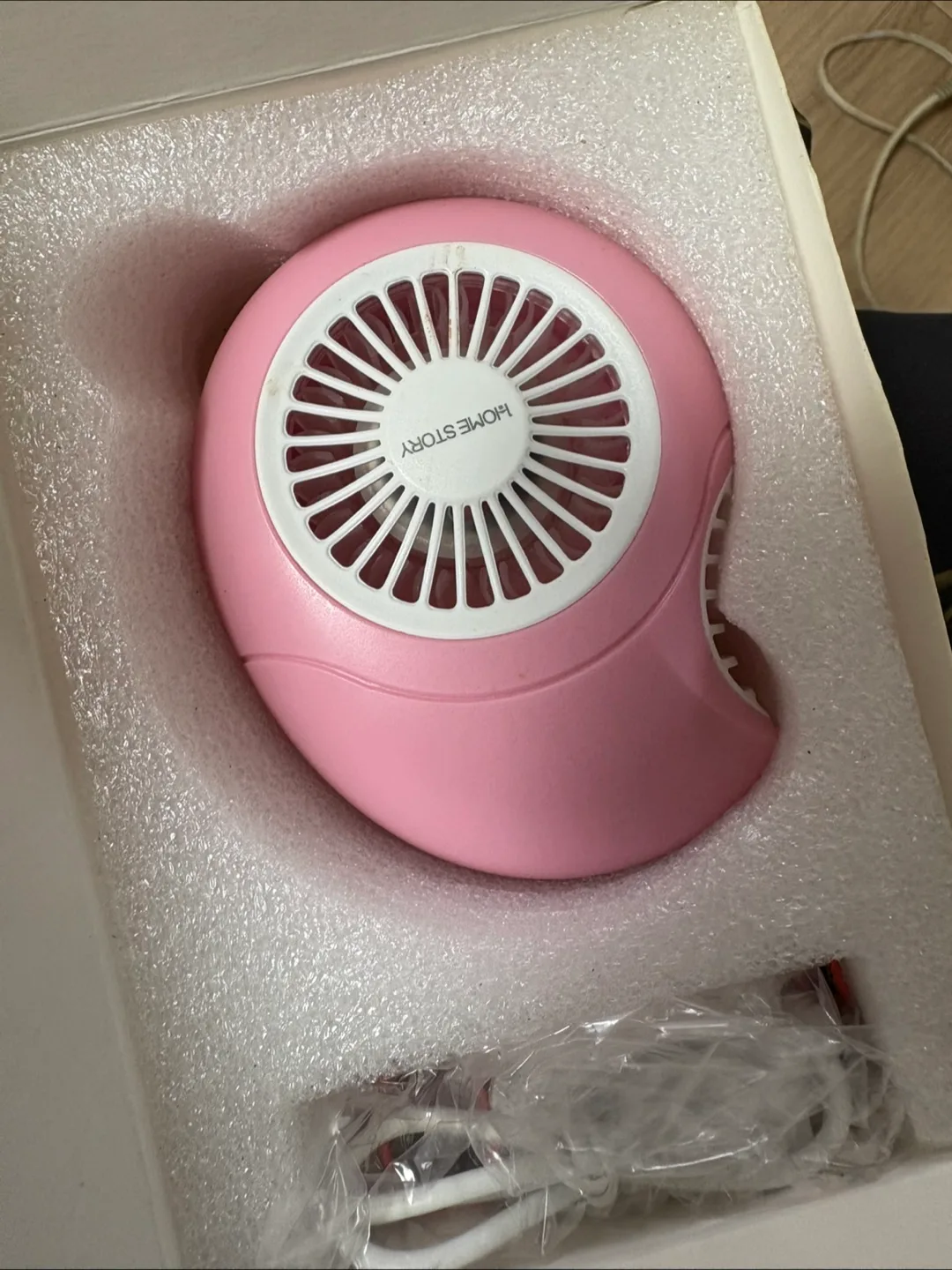 홈스토리 콘치 휴대용 선풍기 2개 새상품
