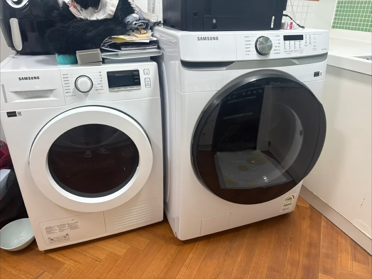 삼성 세탁기 건조기 세트