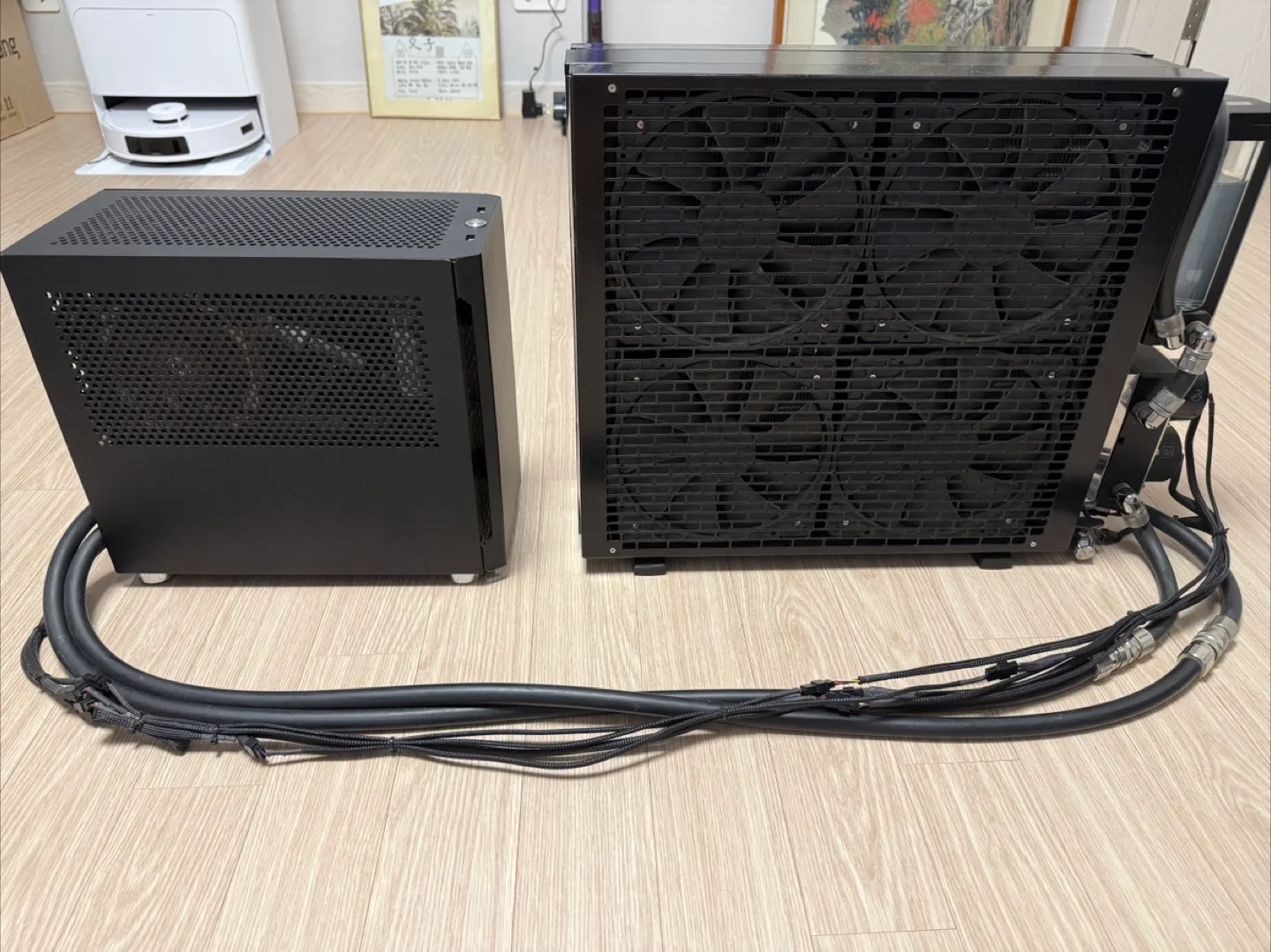 커스텀 수랭 PC 냉각 시스템
