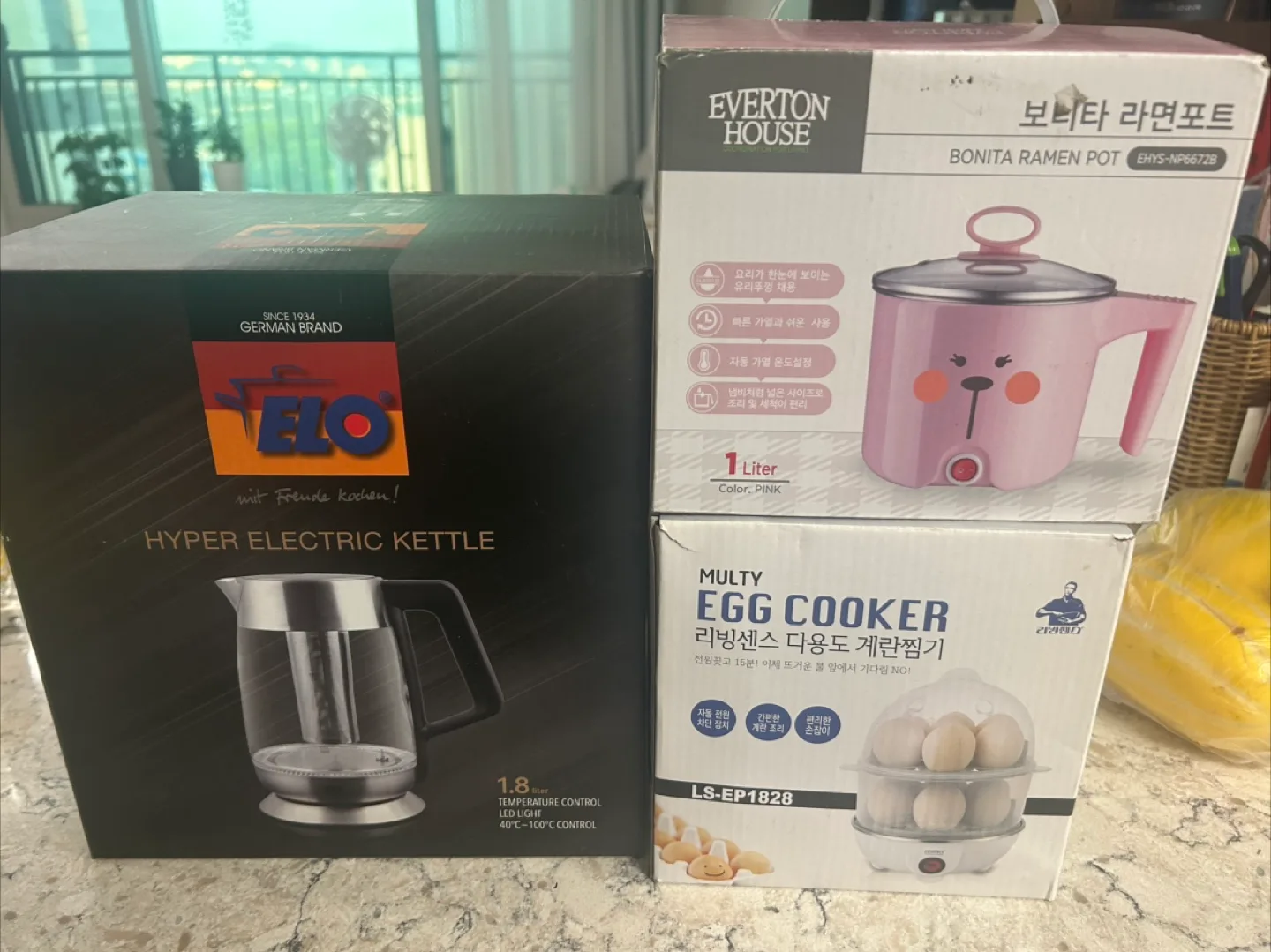 (중고) 라면포트 & 계란찜기