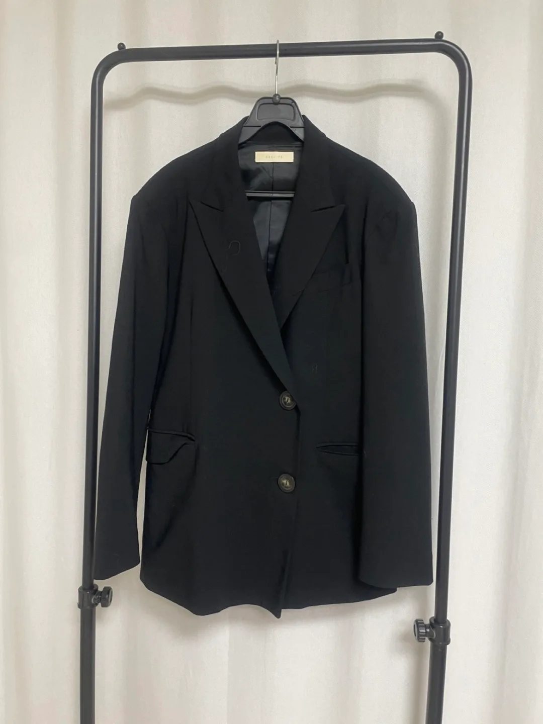 블랙 클래식 블레이저 무료배송