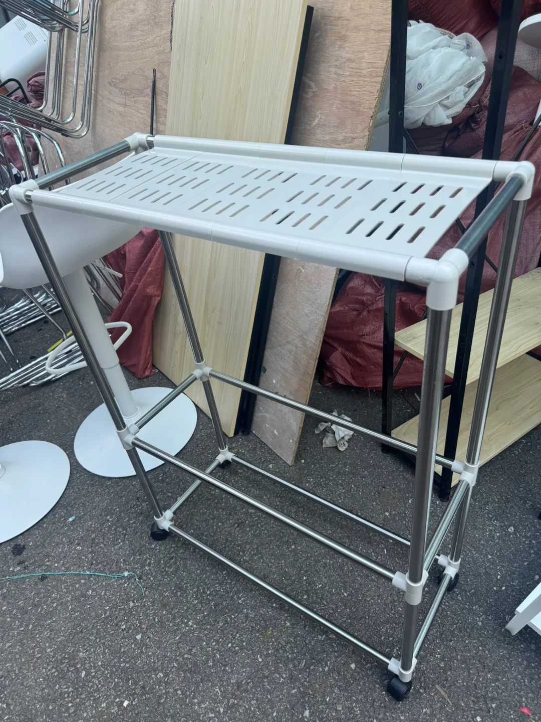 이동식 정리대/수납 선반(중고)