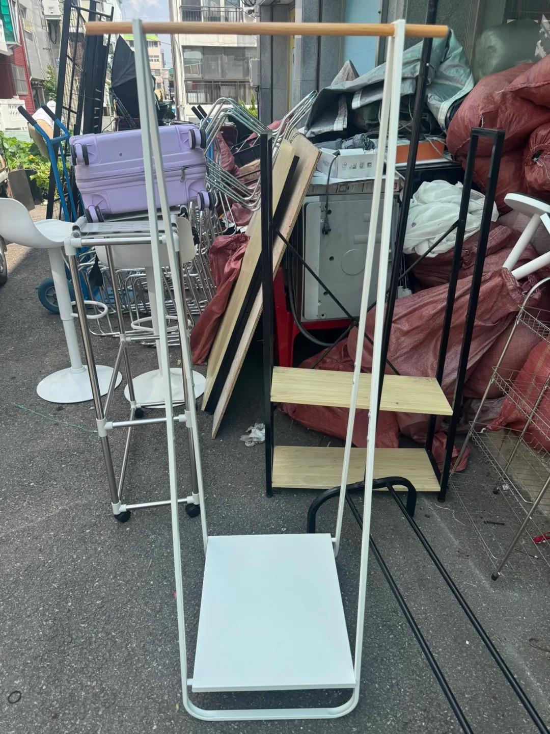 화이트 행거(중고)