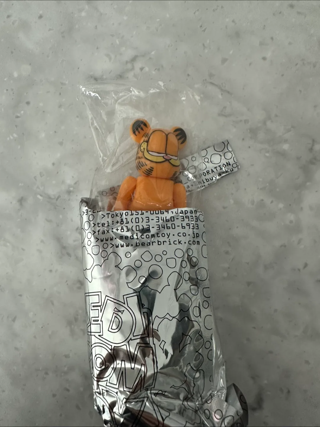 베어브릭 가필드 100%