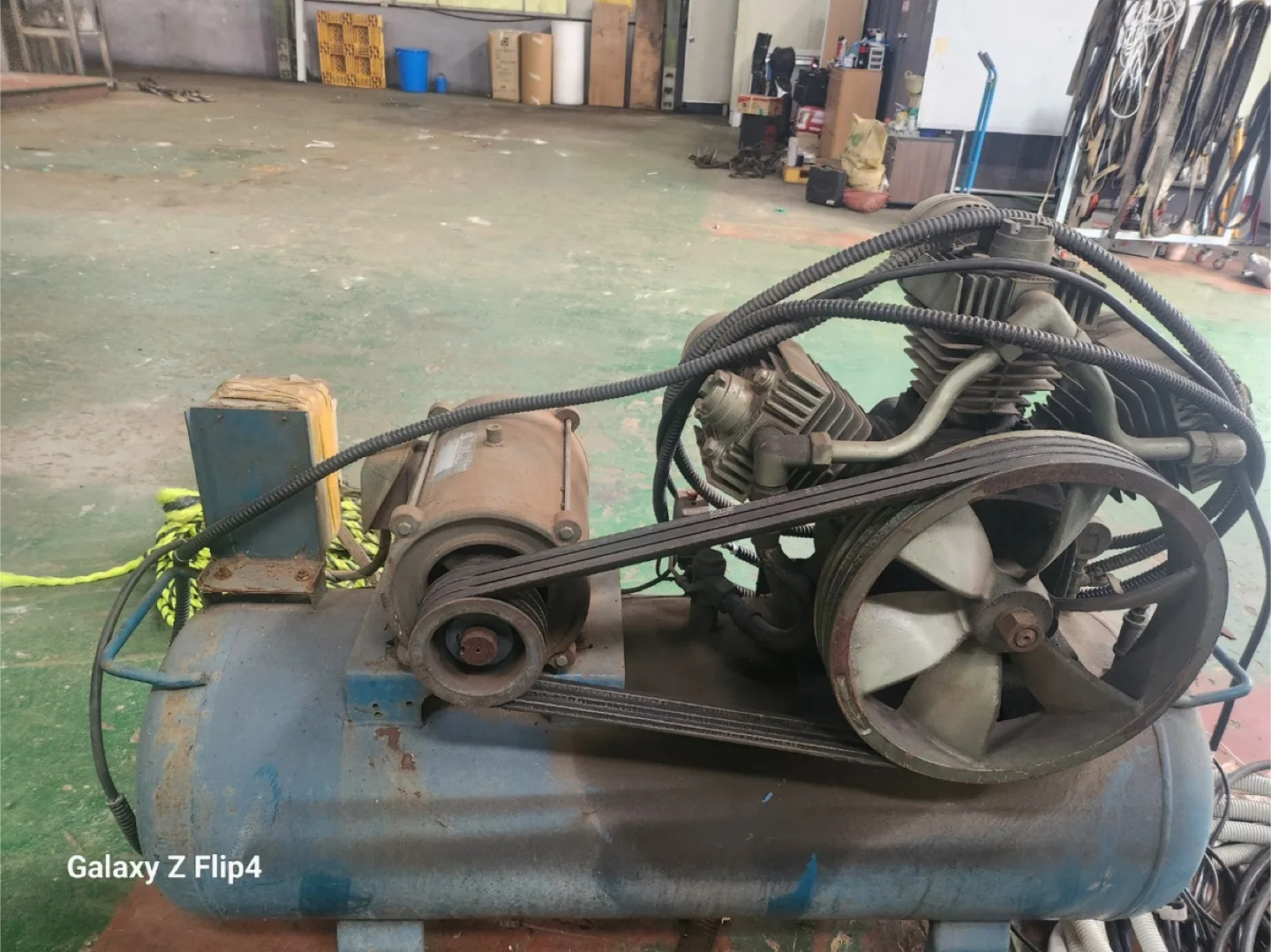 중고 에어 컴프레서