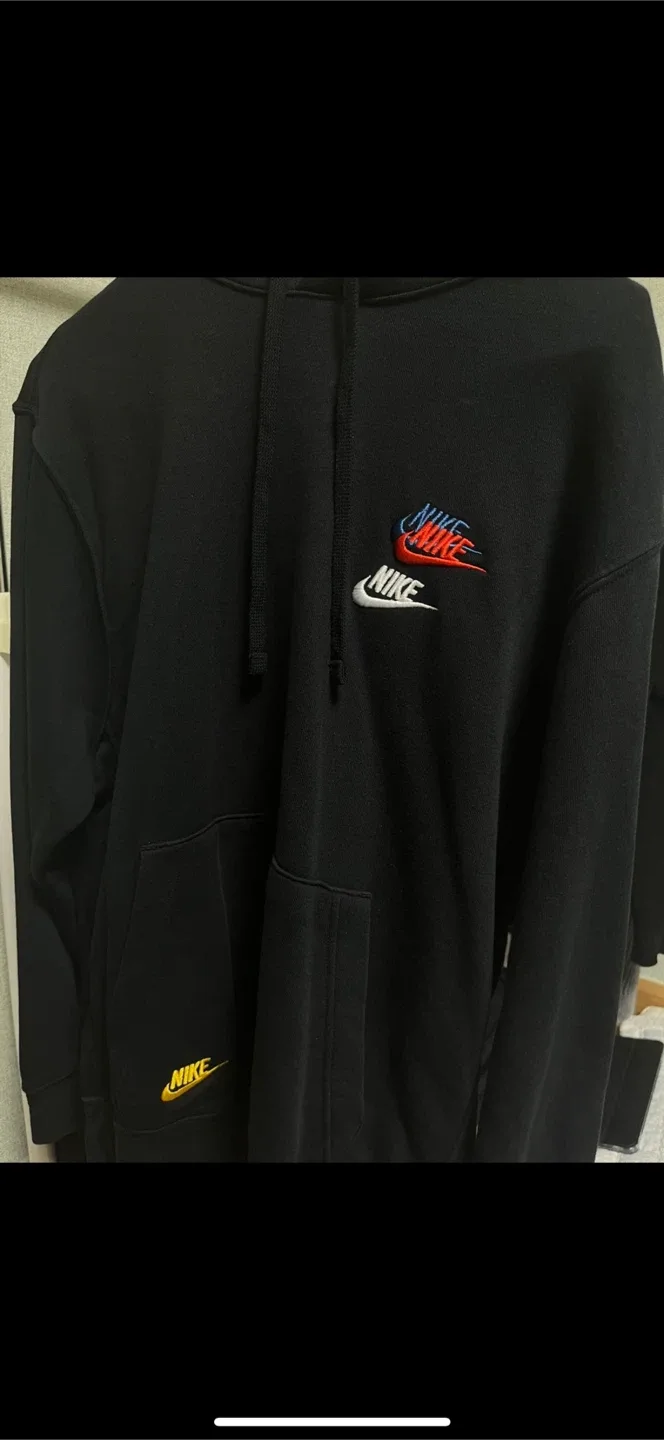 나이키 월드투어 스우시 후드티