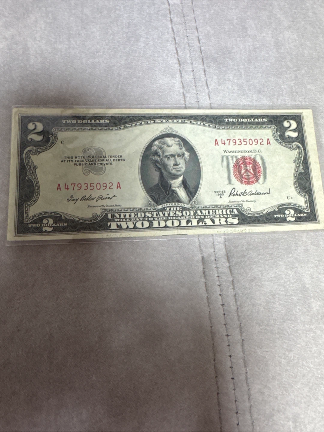 진짜행운의 2달러