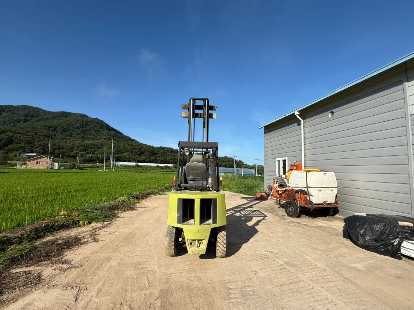 클라크 2.5톤 중고 지게차