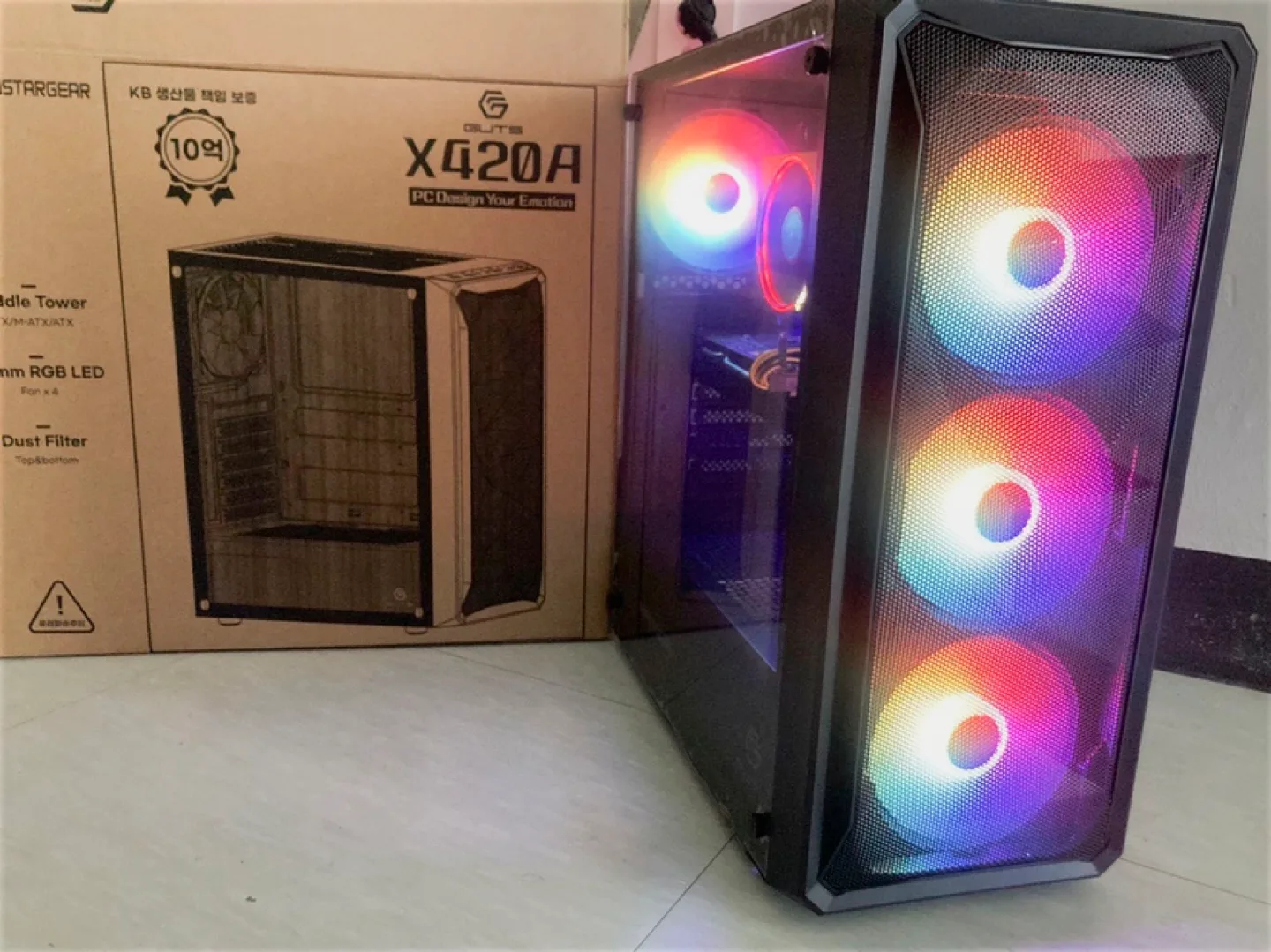*미사용*게이밍pc방 컴퓨터본체 저렴하게 팝니다