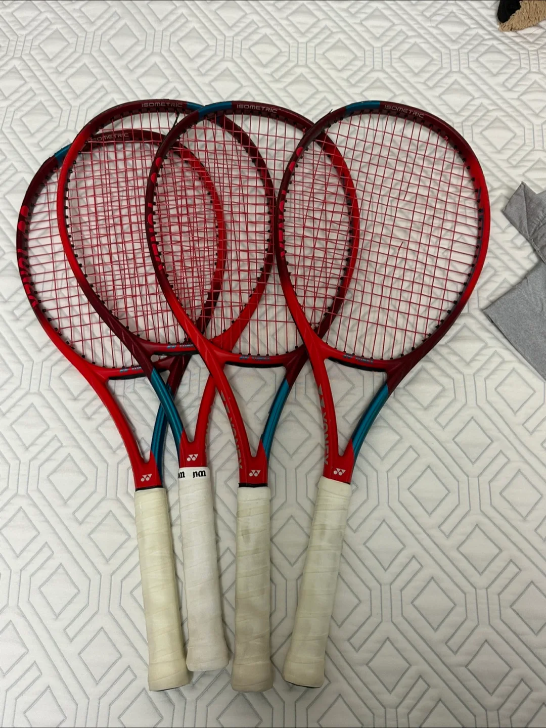 요넥스 브이코어 구형 테니스 라켓 285g 두자루(중고)